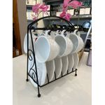 Suporte Para Xicaras E Pires 6 Lugares Aramado Hauskraft