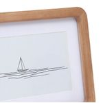 Porta Retrato Duplo Em Madeira 10x15 Mart