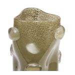 Vaso Coleção Orgânica em Vidro Esverdeado G