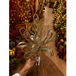 Galho Decorativo Ponteira Natal Arvore Decoração Natal 45cm
