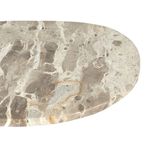Bandeja Decorativa Oval De Mármore Para Servir Decorar