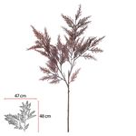 Galho Vinho Outono Grande Folhagem Artificial P Decoração