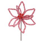 Flor Bico De Papagaio Flor De Natal Vermelho E Branco Candy