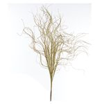 Enfeite De Natal Galho Grass Com Glitter Dourado 49cm