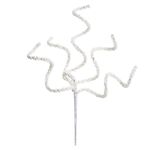 Galho Natalino Berry Perola Branco 50cm