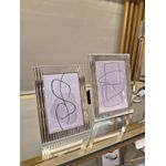 Porta Retrato Mdf Jolie 10x15cm Prata 