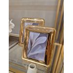 Porta Retrato Metal Infinity 10x15cm Dourado 