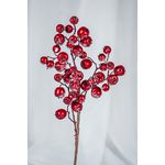 Galho Natalino Pick Berry Açucarado Vermelho 54cm