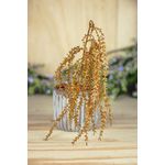 Galho Natalino Grass Decorativo Dourado 65cm