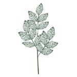 Galho Natalino Verde com Brilho 81cm