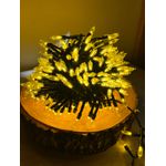 Pisca Festão Retro 500 Leds 10 Metros Warm Fixo Bivolt