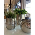 Vaso Decorativo Noah Prata 22cm