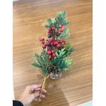 Galho Natalino Berry Enfeite P / Árvore De Natal Guirlanda