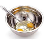 Conjunto de Tigelas Aço Inox Saladeiras 5Pcs 