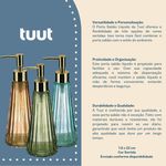 Saboneteira De Vidro Color Tuut