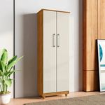 Armário Multiuso Nina 2 Portas Cedro/Areia Rud Rack