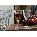 Jogo de Taças de Champanhe Lírio Nadir 6Pcs 