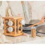 Organizador de Temperos 9PCS Bambu OU
