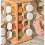 Organizador de Temperos 17PCS Bambu OU