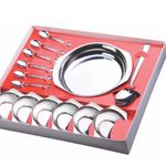 Conjunto Sobremesa 14 Peças 3140 Golden Inox