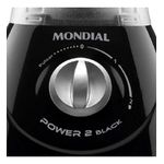 Liquidificador Mondial Power Preto 550W 127V