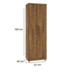 Armário Multiuso Napole 2 Portas Mirarack