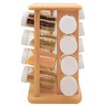 Organizador de Temperos 17PCS Bambu OU