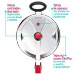 Panela de Pressão 4,5L Clock