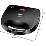 Sanduicheira e Grill Ultra Preto 127v