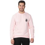 Moletom sem capuz rosa sales