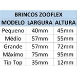 Brinco Branco para Identificação de Bovinos/Tamanho Médio - 25 Unidades