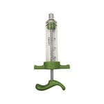 Seringa/Vacinador 20ml com Regulador de Dosagem e Bico Luer Lock em Inox