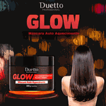 Máscara Glow Auto Aquecimento Duetto Professional 300g