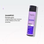 Shampoo Intensificador Cabelos Loiros E Grisalhos Duetto 300ml