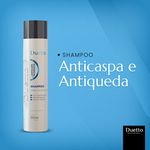 Shampoo Anticaspa e Antiqueda Duetto 300ml