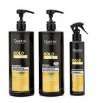 Kit Gold Brush Duetto Professional