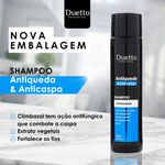 Shampoo Anticaspa e Antiqueda Duetto 300ml