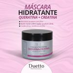 Máscara Hidratante Queratina + Creatina Duetto 500g