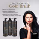 Kit Tratamento Gold Brush Duetto Professional