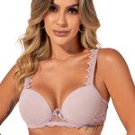 28283 - Conjunto Push Up. Calcinha clássica. - Marrom