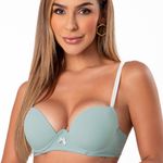 29933 - Conjunto Push Up. Calcinha fio. - Verde