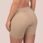 IMP30518 - Bermuda Lageli Lingerie segunda pele. - Chocolate