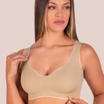 29918 - Sutiã Lageli Lingerie avulso. - Marrom