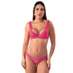 14275 - Conjunto Push Up. Calcinha fio. - Frutilly - 1710
