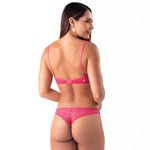 14275 - Conjunto Push Up. Calcinha fio. - Frutilly - 1710