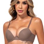 29581 - Conjunto Push Up. Calcinha fio. - Marrom