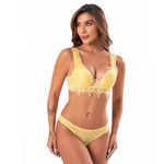 16494 - Conjunto Push Up. Calcinha fio - Sun Kisses - 0801