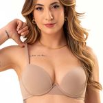 30801 - Sutiã Push Up avulso. - Marrom