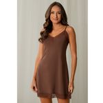 30968 - Camisola curta - Marrom