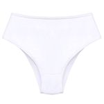 24866 - Calcinha Plus Size frente dupla. - Branco